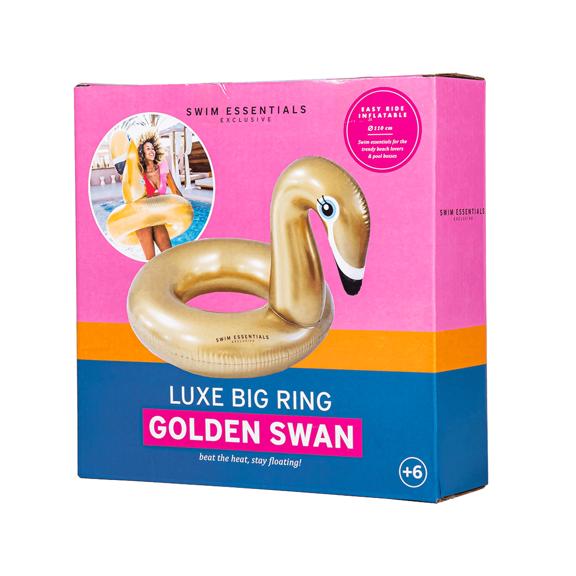 Salvagente Ciambella Swim Essentials Cigno Dorato 100 cm Giochi e giocattoli/Sport e giochi all'aperto/Giochi aquatici e piscine per bambini/Giochi e giocattoli da piscina/Salvagenti La Casa Del Bebè - Napoli, Commerciovirtuoso.it