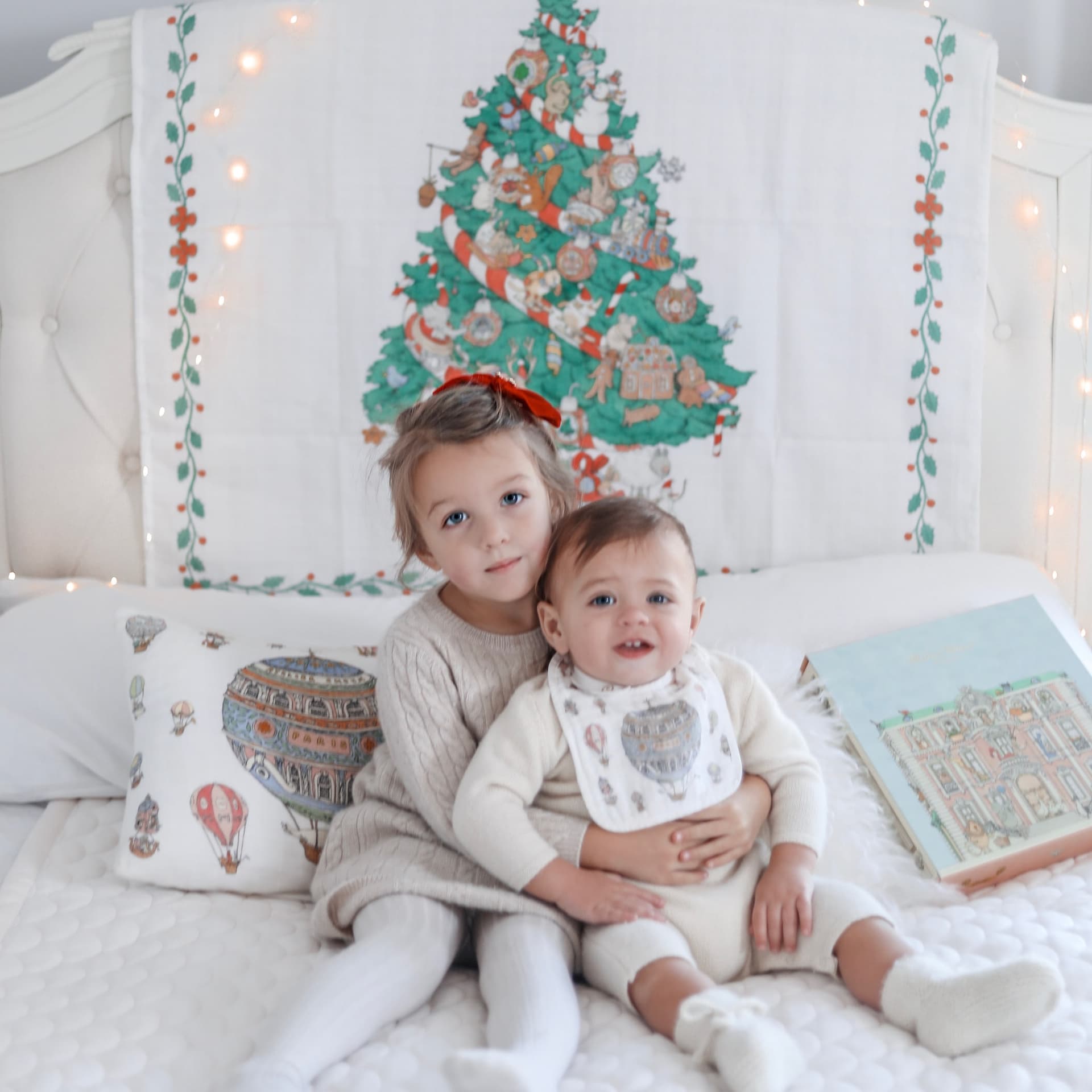 Mussola Atelier Choux Christmas Morning Cotone - 3