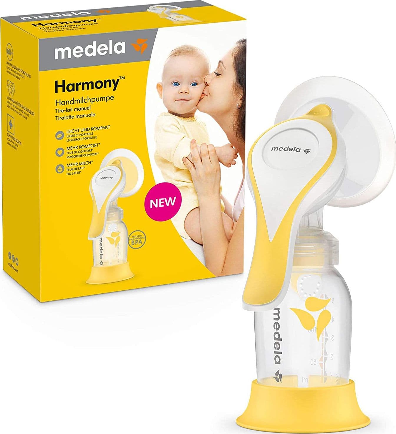 Tiralatte Harmony Manuale TecnologiaFlex Medela