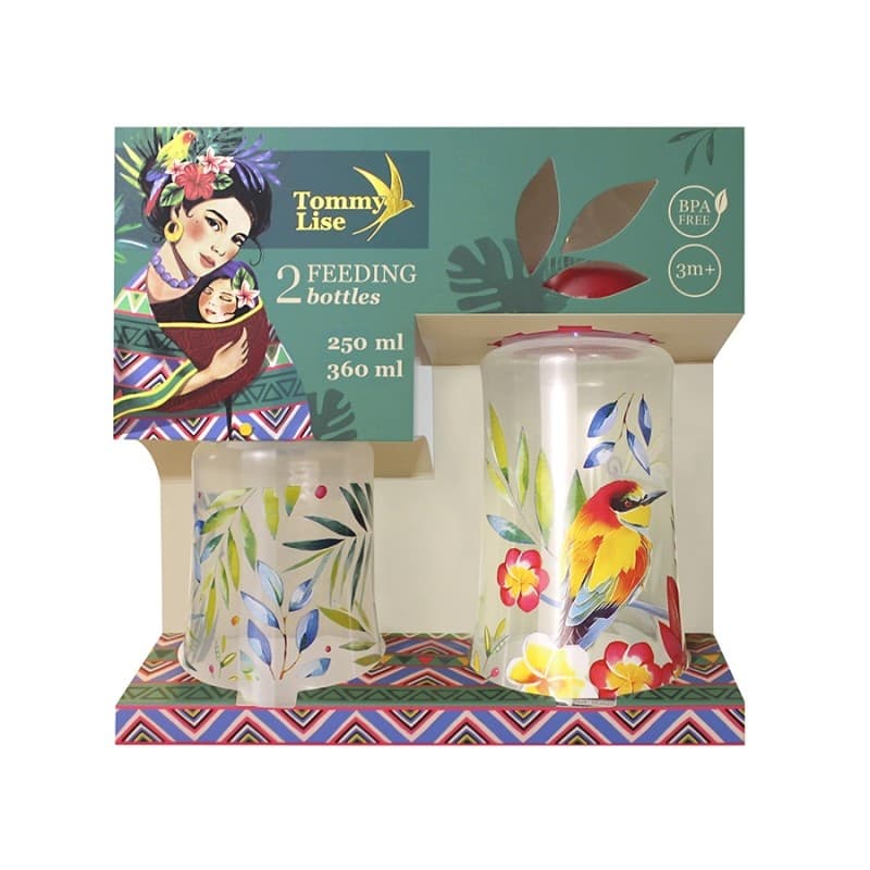 Set Biberon Tommy Lise Blooming Day Prima infanzia/Allattamento e pappa/Allattamento con biberon/Set di biberon La Casa Del Bebè - Napoli, Commerciovirtuoso.it