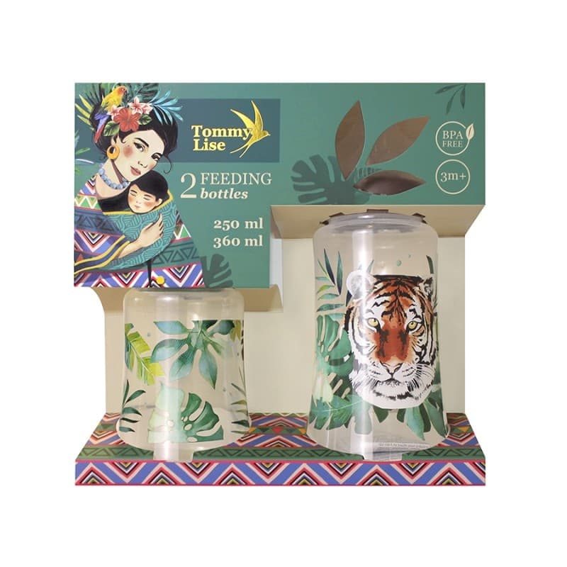 Set Biberon Tommy Lise Wild And Free Prima infanzia/Allattamento e pappa/Allattamento con biberon/Set di biberon La Casa Del Bebè - Napoli, Commerciovirtuoso.it