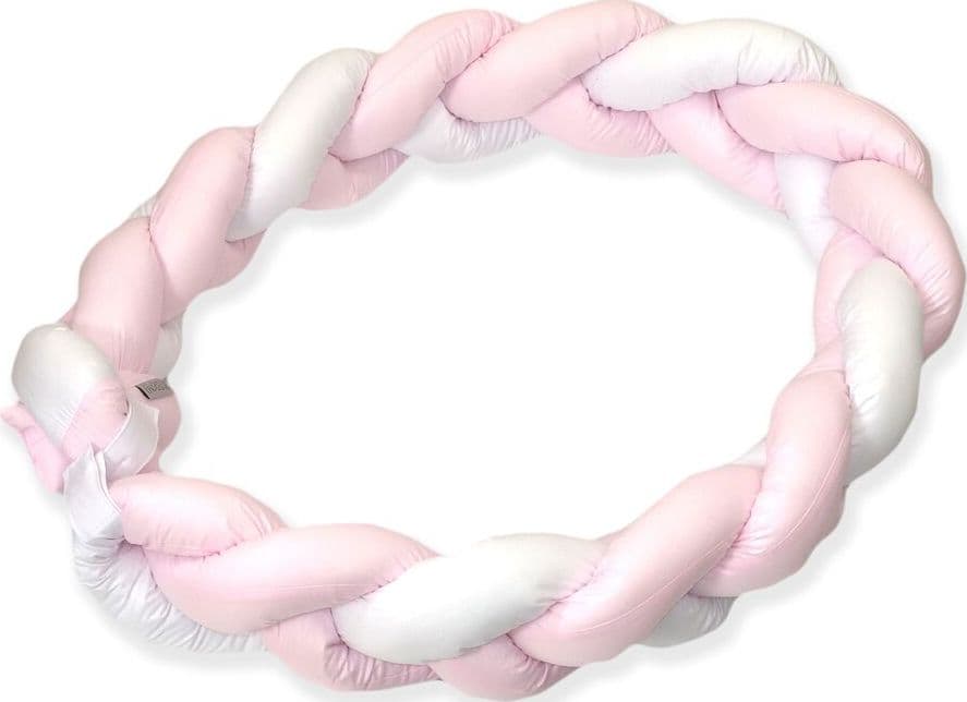 Riduttore Treccia Amy Lettino/Culla rosa e bianca Casa e cucina/Arredamento/Cameretta bambini/Lettini per neonati e bambini/Baby-nest La Casa Del Bebè - Napoli, Commerciovirtuoso.it