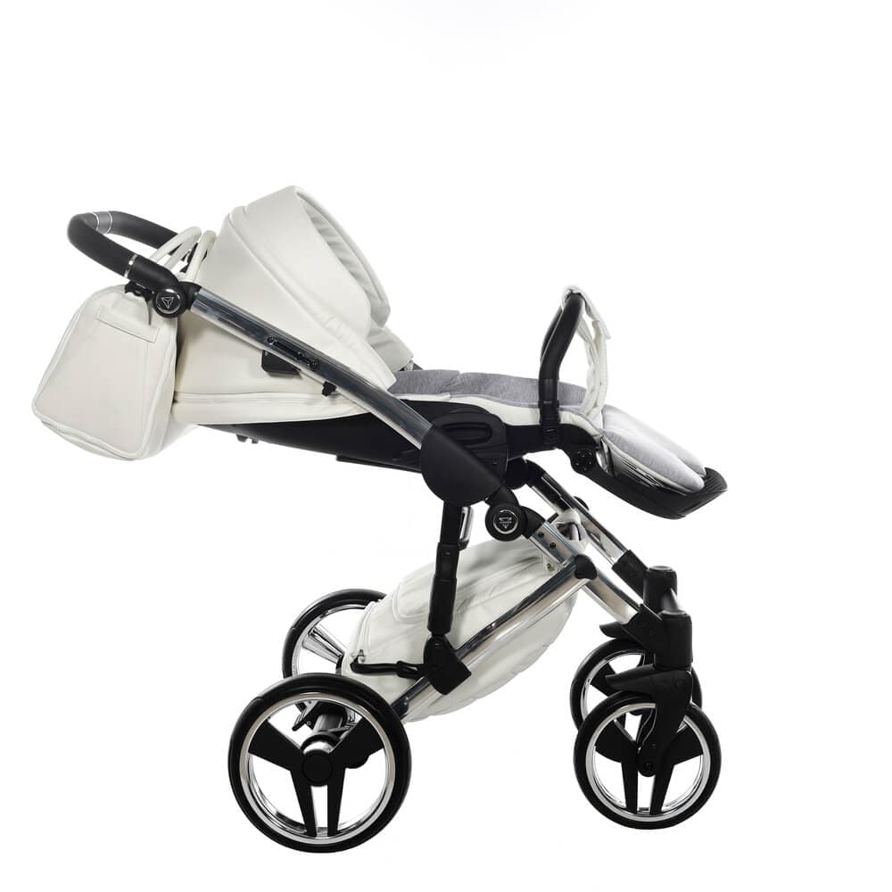 Diamond Individual V3 3 in 1 Pelle Bianco Telaio Cromato - 21