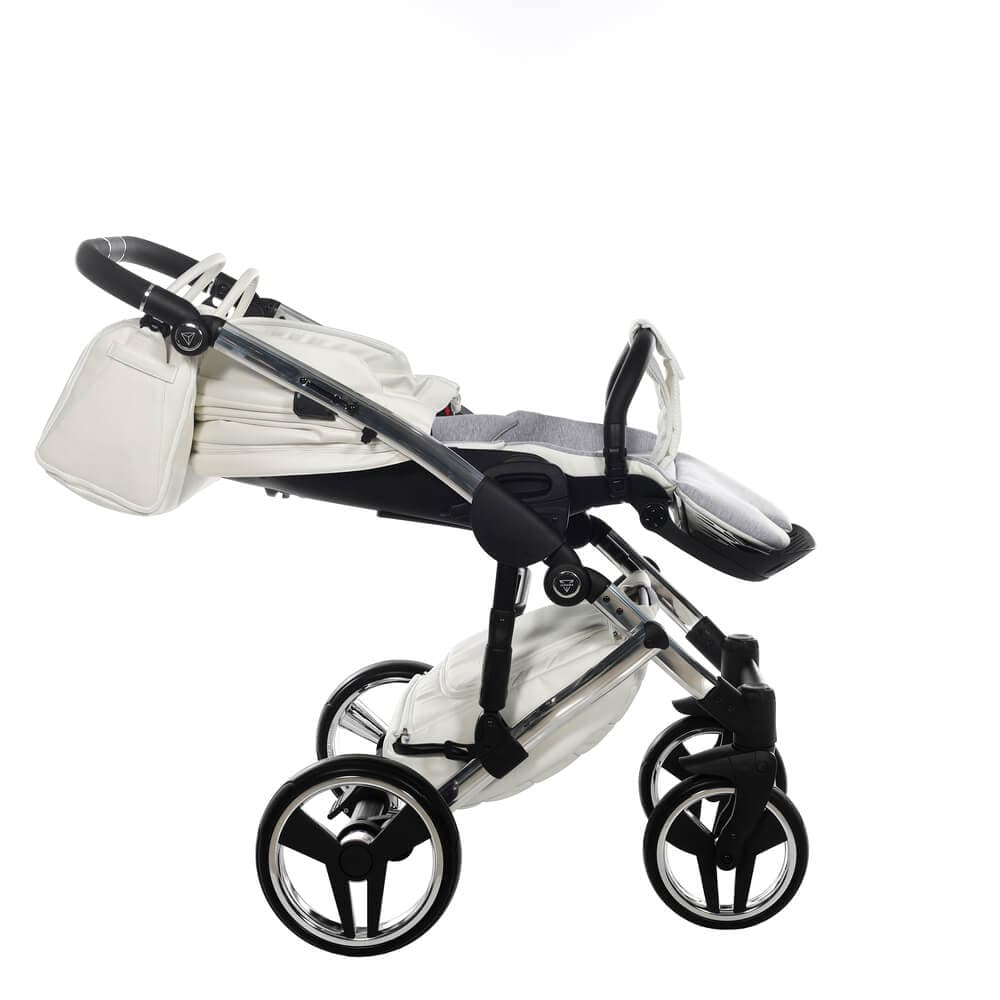 Diamond Individual V3 3 in 1 Pelle Bianco Telaio Cromato - 23