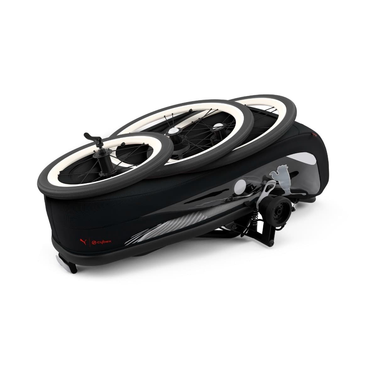 Passeggino Cybex Gold Sport Collection Zeno One Box - Puma Black - 5