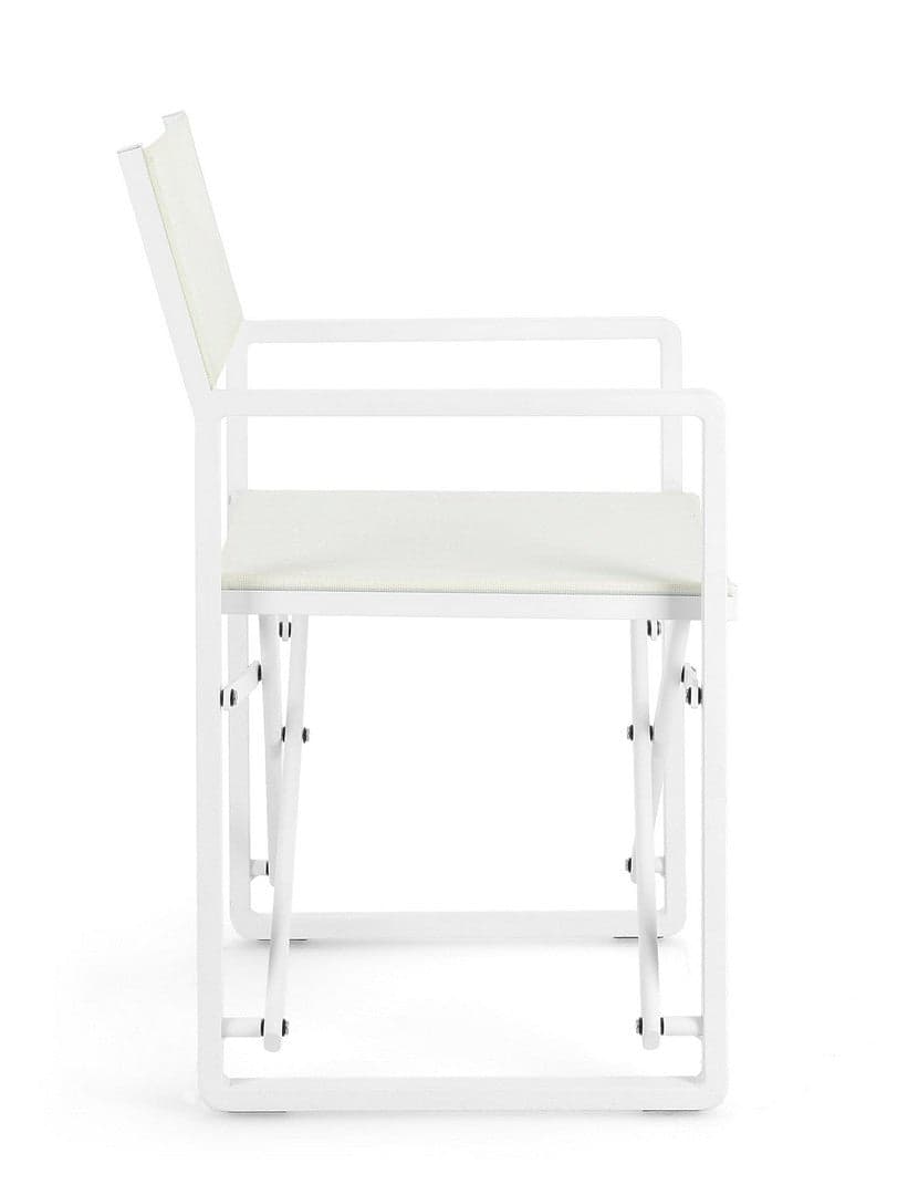Sedia da regista "Konnor" struttura in alluminio, seduta in textilene, ideale per giardino in Sedie per tavolo da giardino Decor Space - Altamura, commercioVirtuoso.it