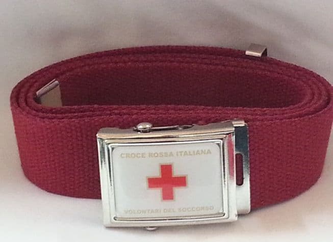 Cintura CRI Volontari del Soccorso in Accessori Il Distintivo - Pesaro, commercioVirtuoso.it