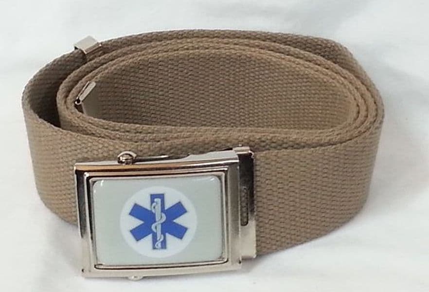Cintura Esculapio – sabbia, 1.20 – Soccorso Sanitario – borsa