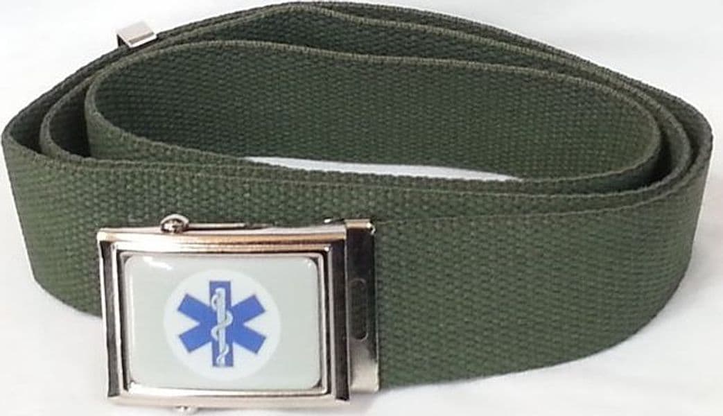 Cintura Esculapio – verde, 1.20 – Soccorso Sanitario – borsa