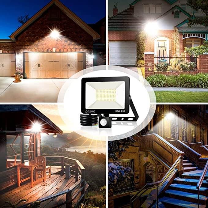 Faro Led Giardino Con Sensore Di Movimento 100W - 3