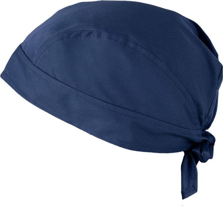 Bandana Mercurio Blu Copricapo Infermiere Medico Chirurgo Puro Cotone - 2