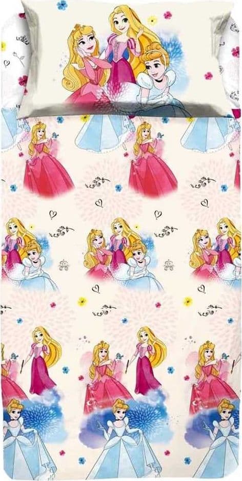 HERMET COMPLETO LENZUOLA LETTO SINGOLO 1 PIAZZA DISNEY PRINCIPESSE