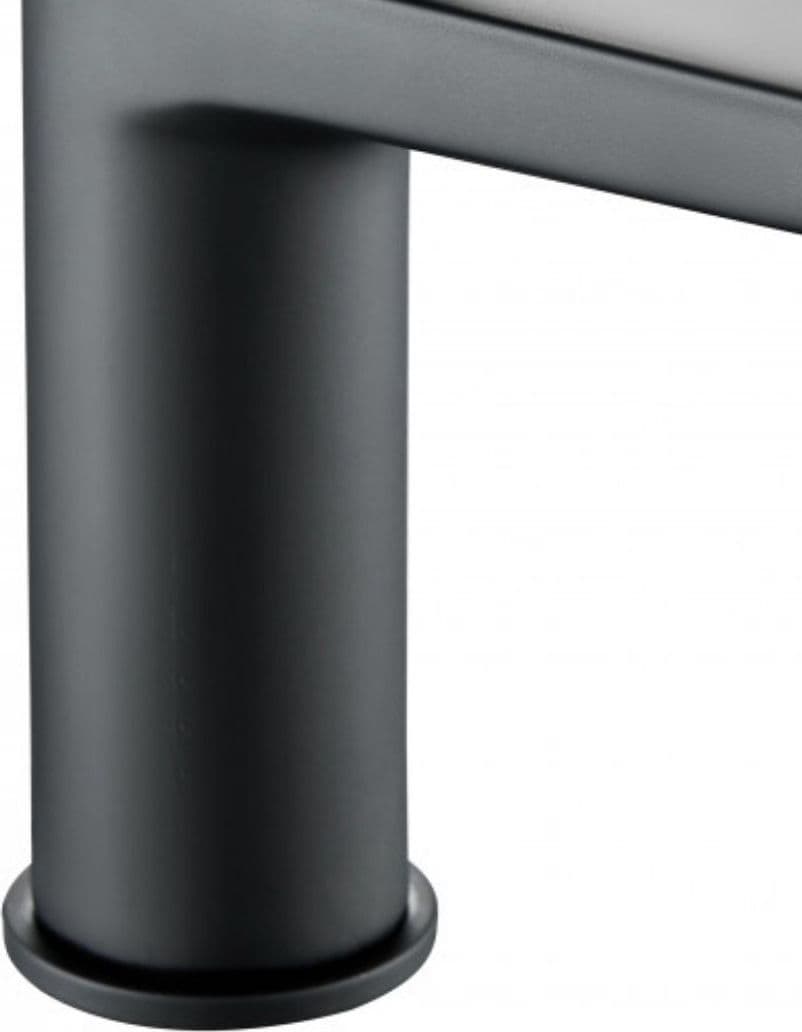 Miscelatore Rubinetto Africa per Lavabo in Ottone Colore Nero con Piletta - 4