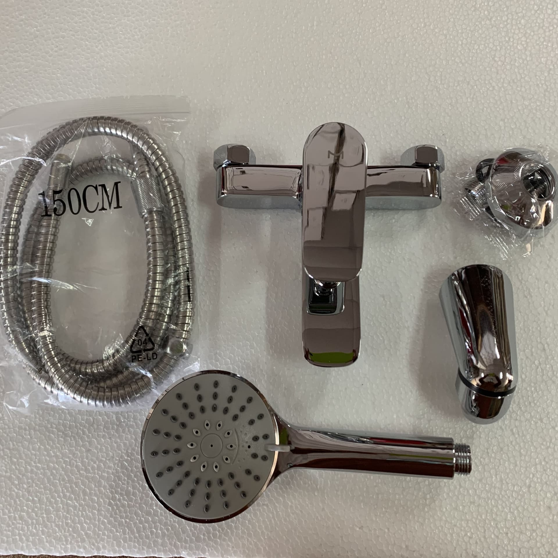 Ogomondo Miscelatore Esterno Vasca Con Deviatore Italia Rubinetto Monocomando Cromato - 2
