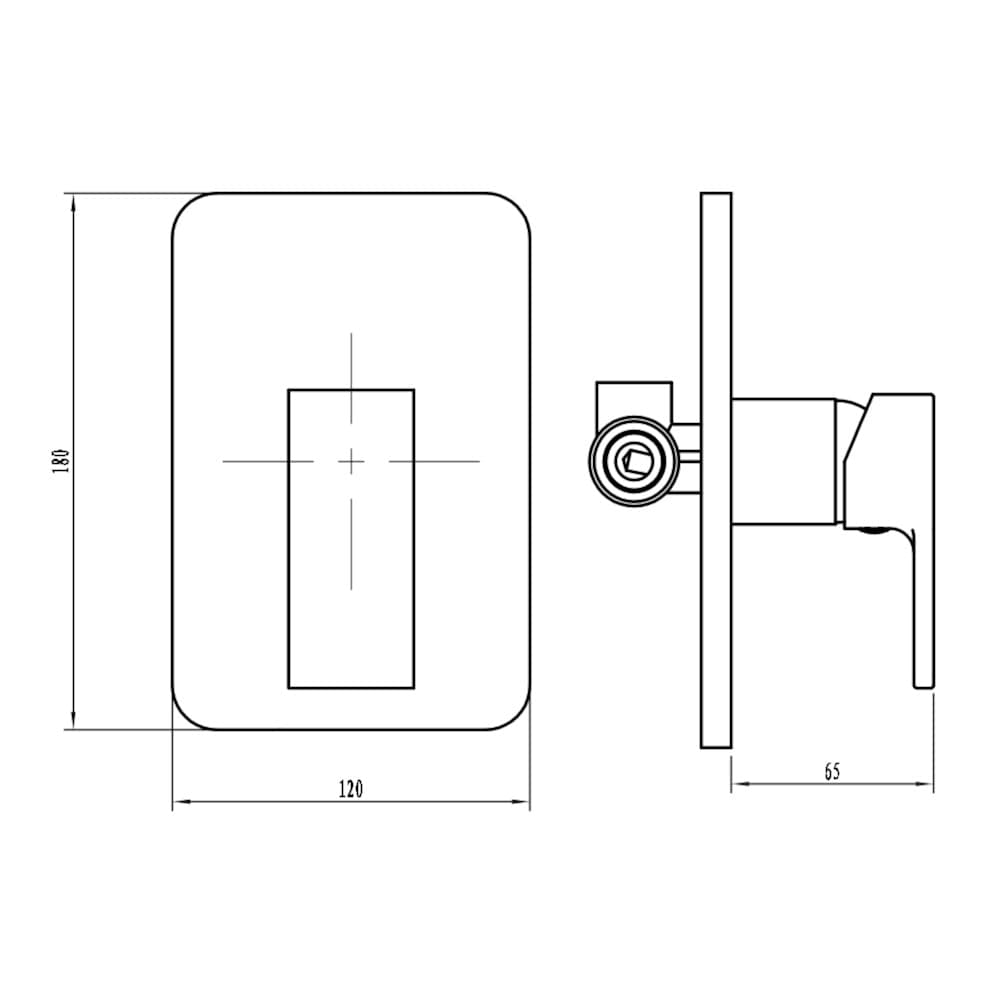 Miscelatore Rubinetto Bidet Cromato + Miscelatore Rubinetto Lavabo Cromato + Miscelatore Doccia Ad Incasso Da Parete - 4