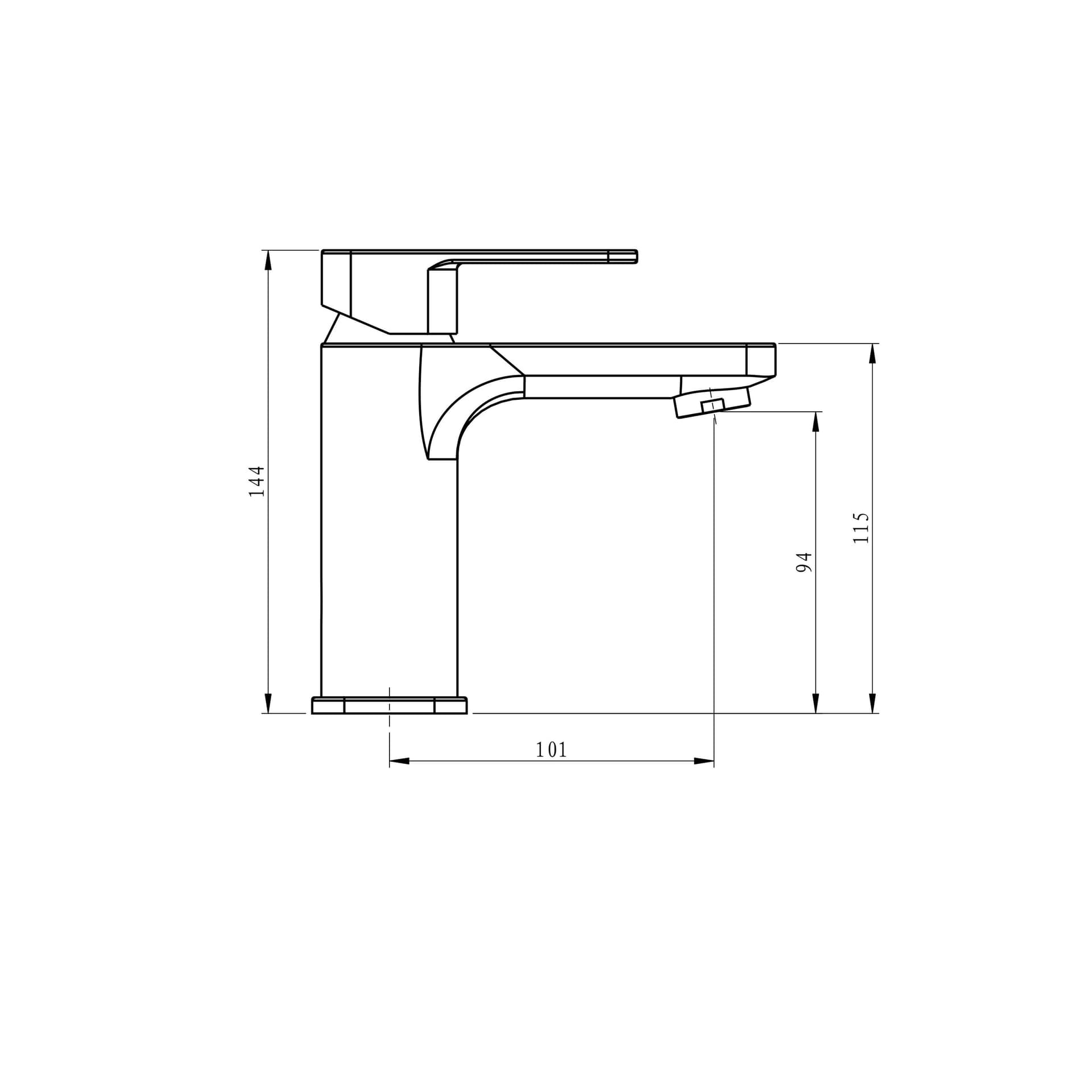 Ogomondo Miscelatore Rubinetto Lavabo Francia Cromato Bagno Casa - 3