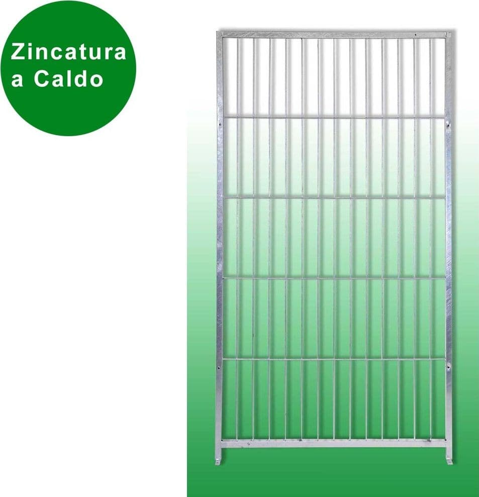 3 Box per Cani da Esterno con Zincatura a Caldo Ciascuno da 300x200x Altezza 180 centimetri - 9