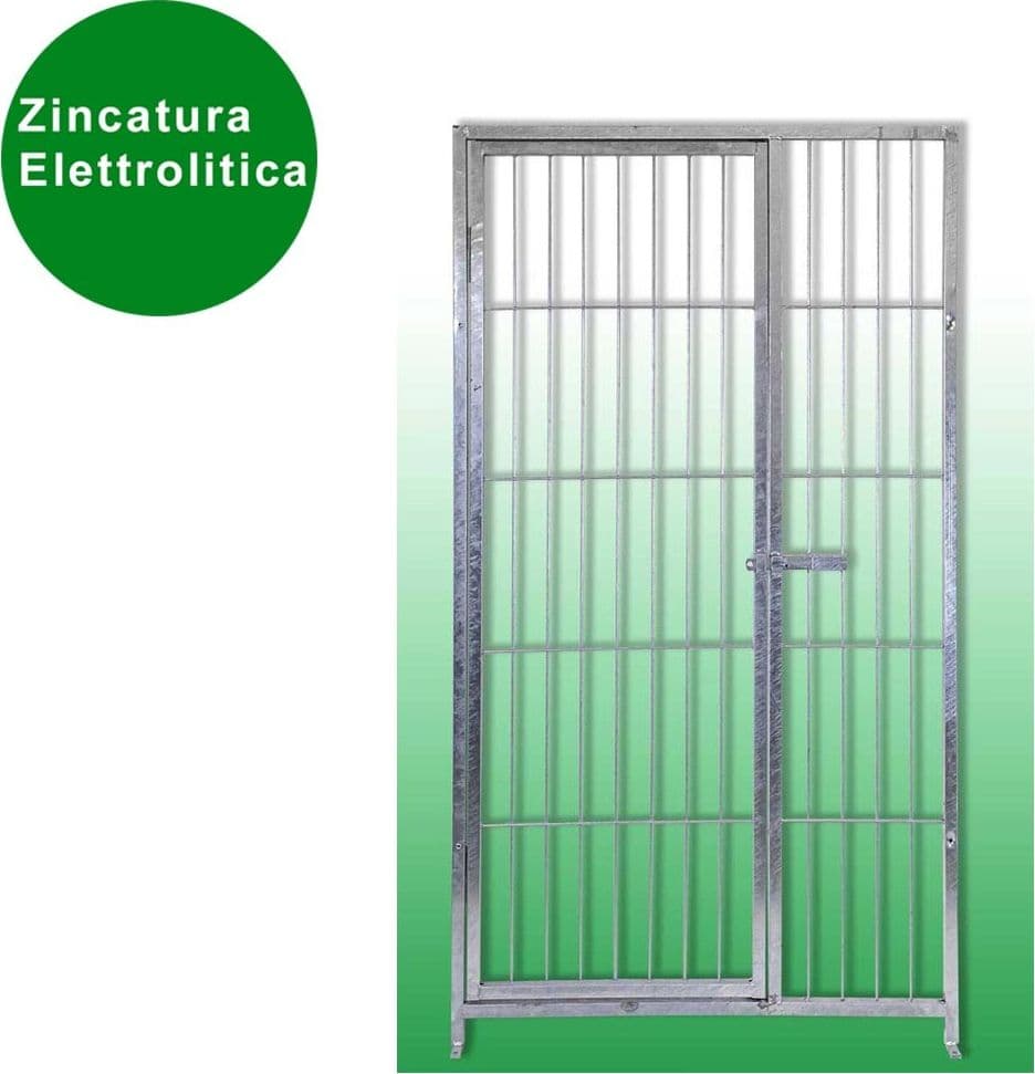 Recinzione in Rete da Esterno con Zincatura Elettrolitica da 400x300x Altezza 180 Cm - 9