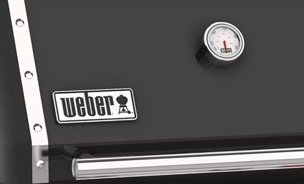 Weber Barbecue a Gas GPL Genesis E-325S Acciaio Nero con Ruote Girevoli - 8