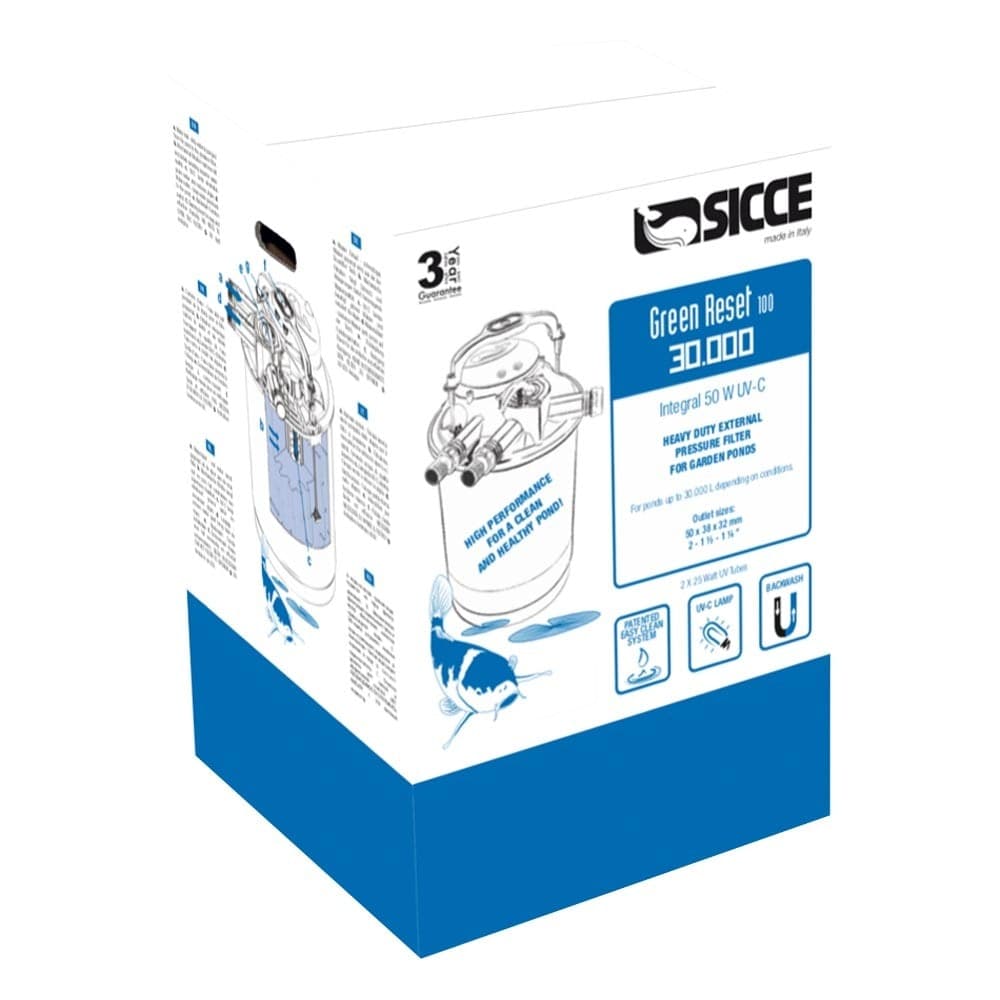 Sicce Green Reset 100 Litri Filtro Esterno per Laghetto con UVC - 2