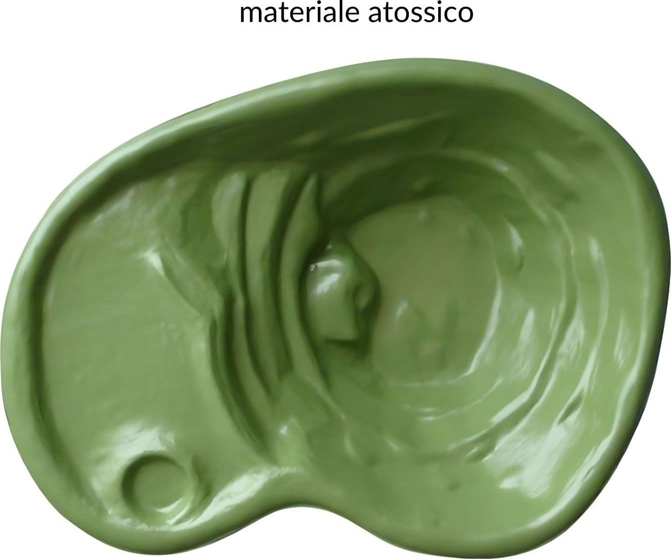 Laghetto Trionix per Tartarughe Verde Litri 80 Dimensioni 108x77xh28 - 6
