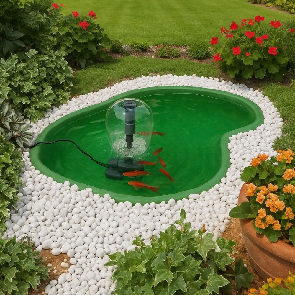 Laghetto da Giardino Caldonazzo Litri 120 Dimensioni 110x78xh28 - 4