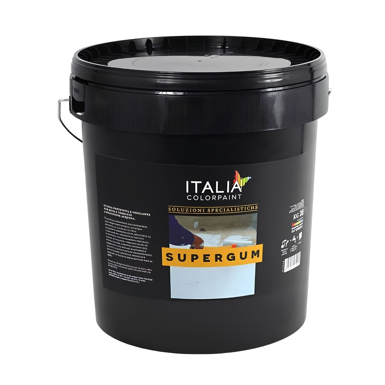 Italia Colorpanit Guaina Impermeabilizzante Supergum Elastomerica Fibrata - 11