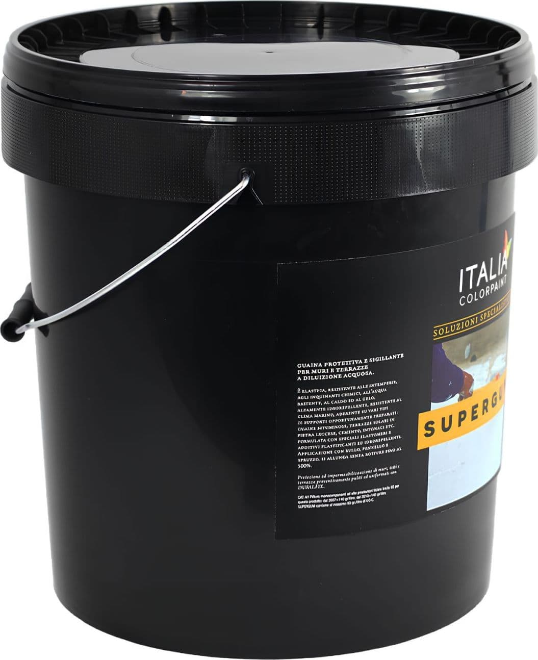Italia Colorpanit Guaina Impermeabilizzante Supergum Elastomerica Fibrata - 22
