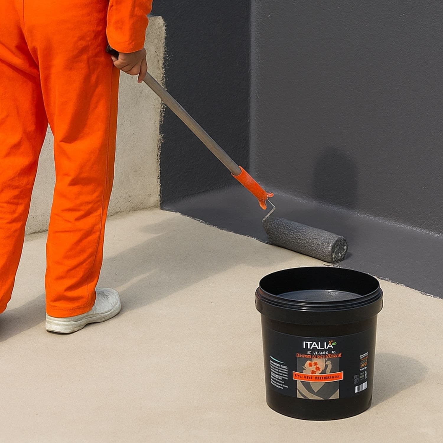 Italia Colorpaint Guaina Liquida Elastica Protettivo Elastomerico per Terrazze - 20