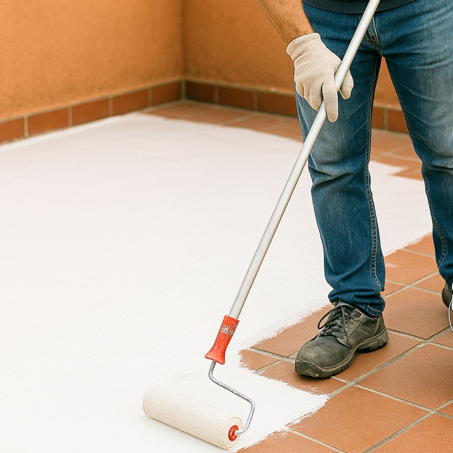Italia Colorpaint Guaina Liquida Elastica Protettivo Elastomerico per Terrazze - 6