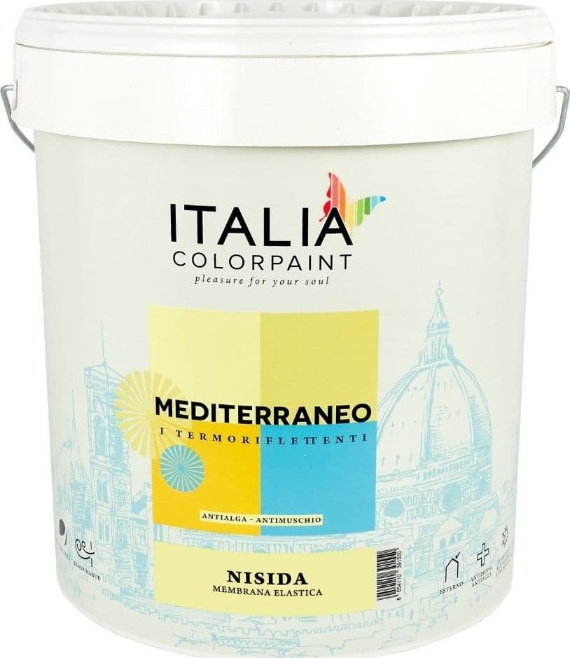 Nisida Guaina Liquida Membrana Elastica Termoriflettente Antialga - 3