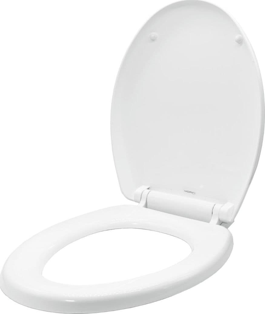 Ogomondo Copriwater Sedile Bianco Universale in Polipropilene Soft Closing - 8