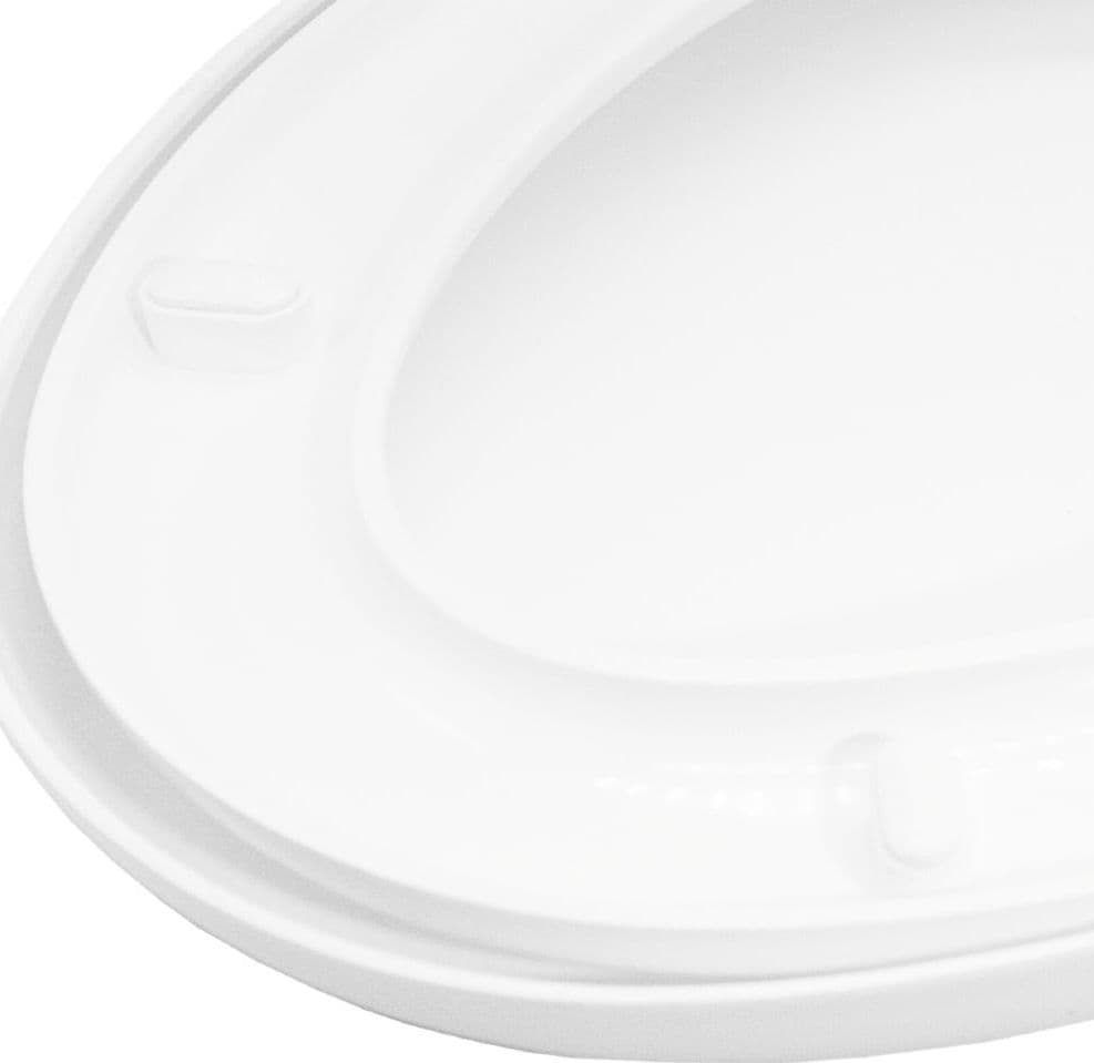 Ogomondo Copriwater Sedile Bianco Universale in Polipropilene Soft Closing - 10
