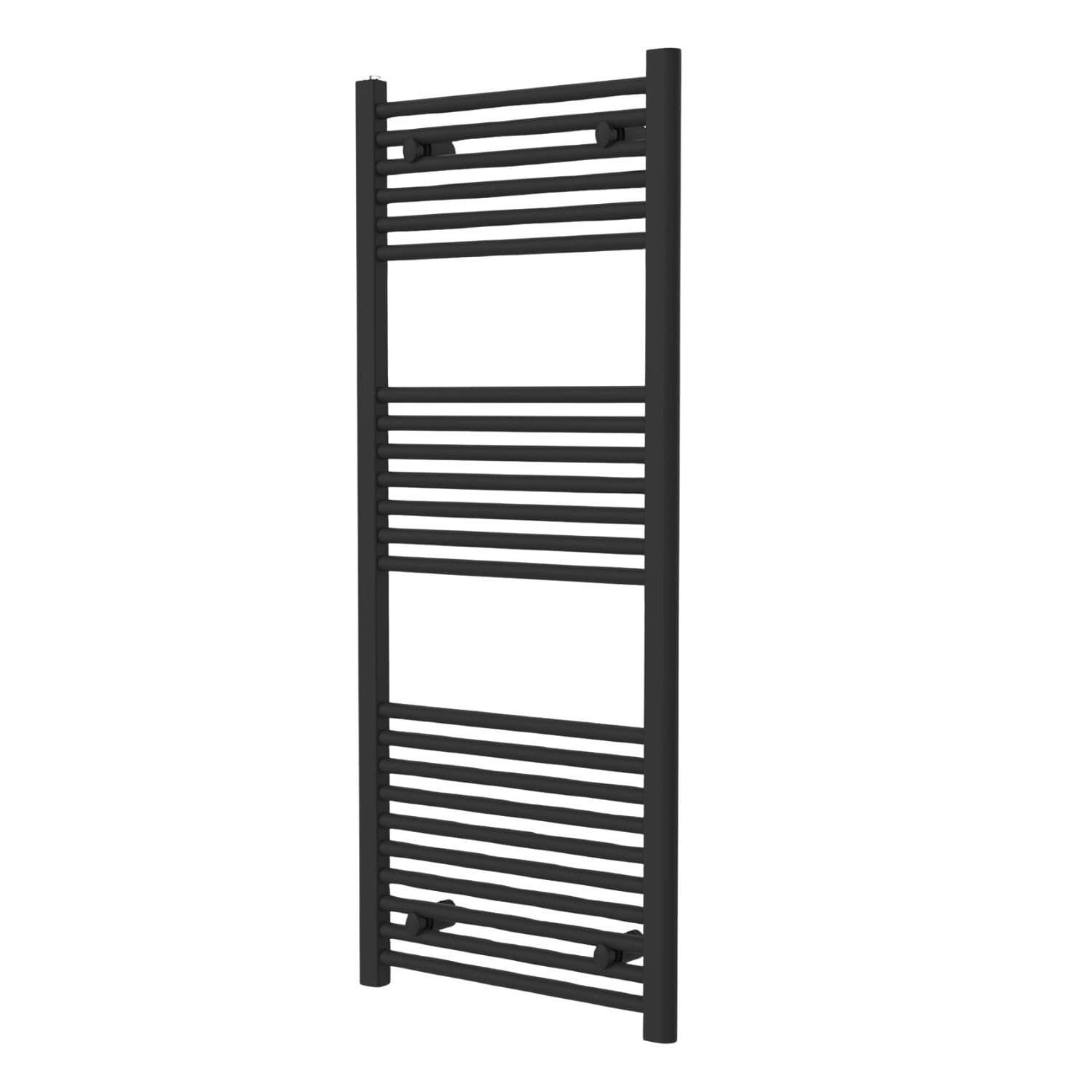 Termoarredo Bagno Scaldasalviette In Acciaio Nero Opaco - 19