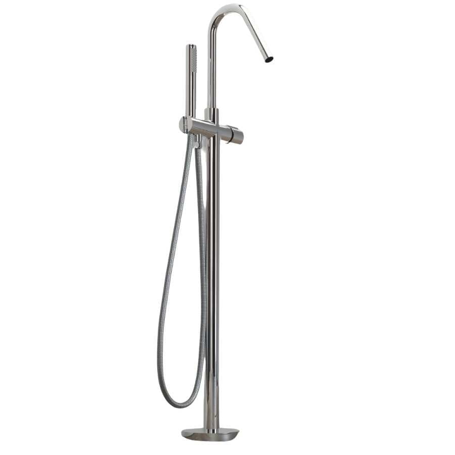 Gruppo Vasca Rubinetto Incasso Pavimento Vasche Free Standing Ottone 002 - 3