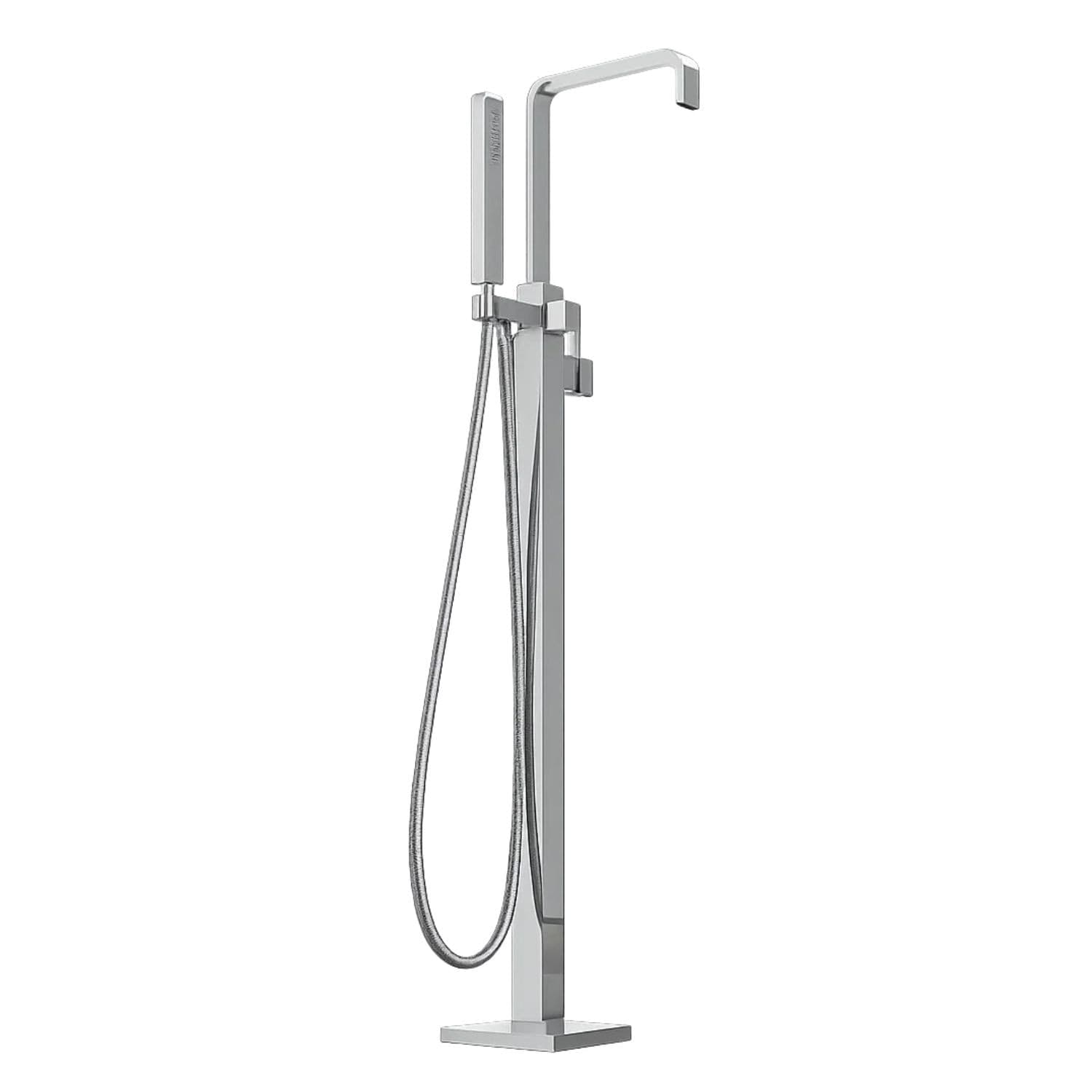 Gruppo Vasca 006 Rubinetto Incasso Pavimento Vasche Free Standing Ottone - 3