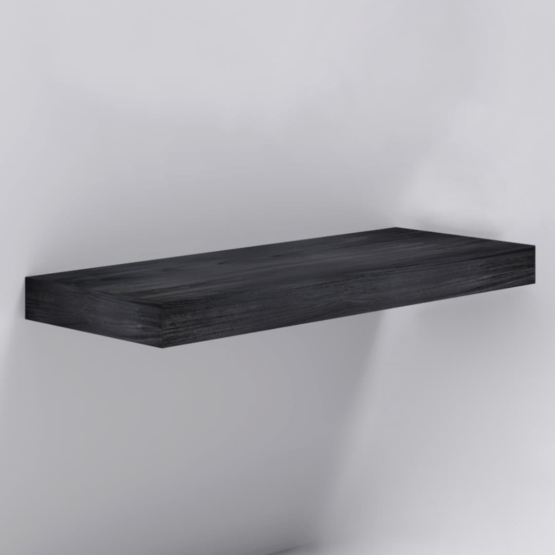 Mensolone in laminato sospeso per lavabi da appoggio arredo bagno MADE IN ITALY - 46