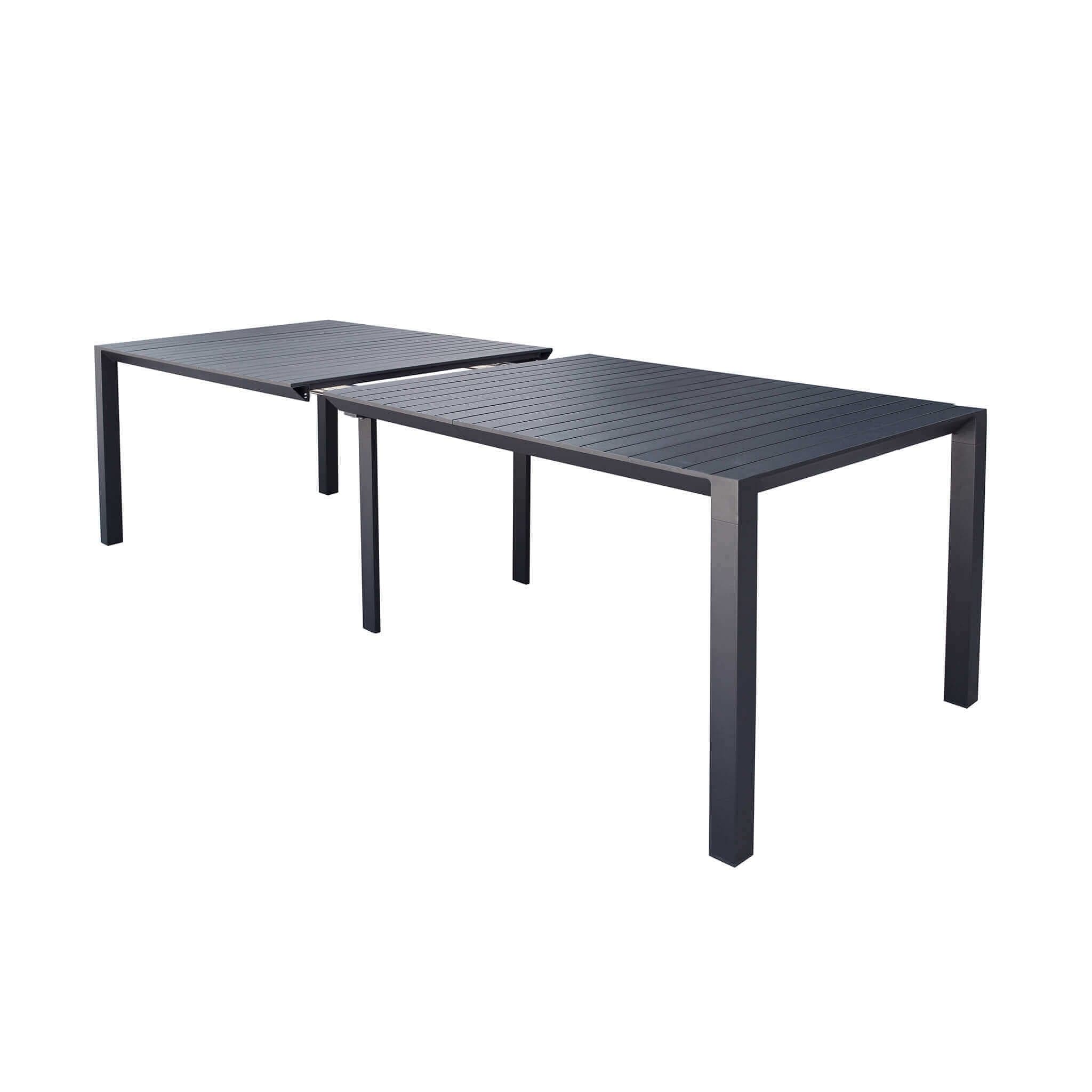 Tavolo allungabile "Tulum" in alluminio dogato 51-260 x 85 cm consolle per giardino e veranda in Tavoli standard Decor Space - Altamura, commercioVirtuoso.it