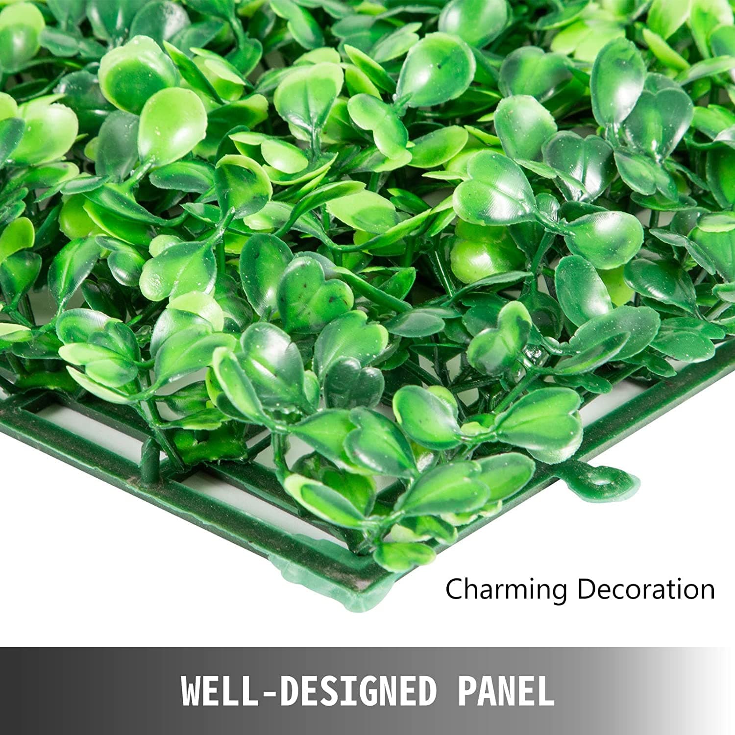 Siepe artificiale per parete sempreverde verticale "Bosso" da intero ed esterno 1 x 1 mt in Piante artificiali Decor Space - Altamura, commercioVirtuoso.it