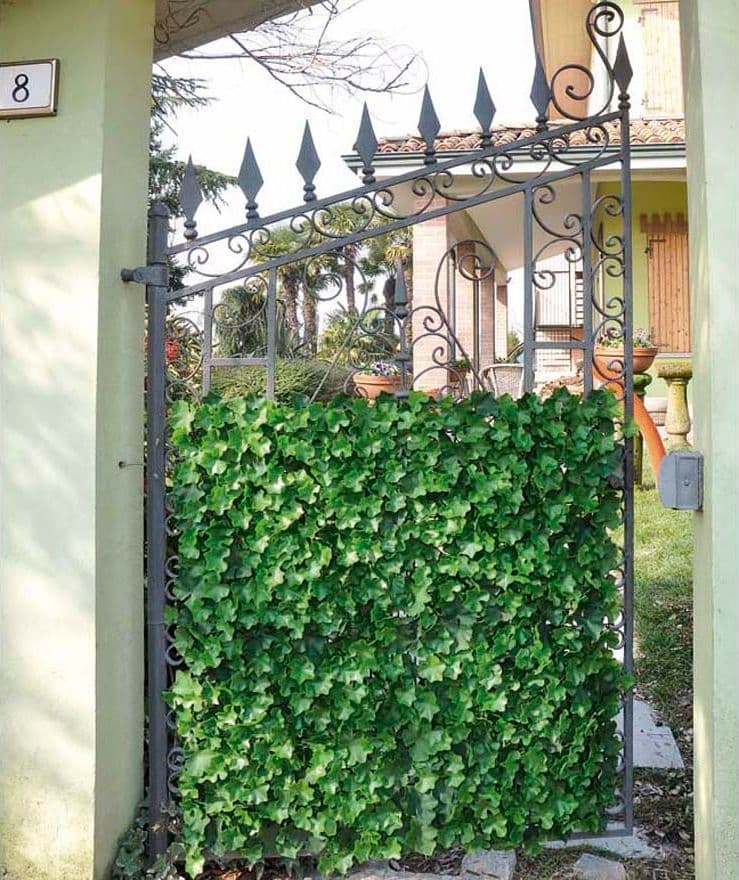 Siepe artificiale per parete sempreverde verticale "Geranio" da intero ed esterno 1 x 1 mt in Piante artificiali Decor Space - Altamura, commercioVirtuoso.it