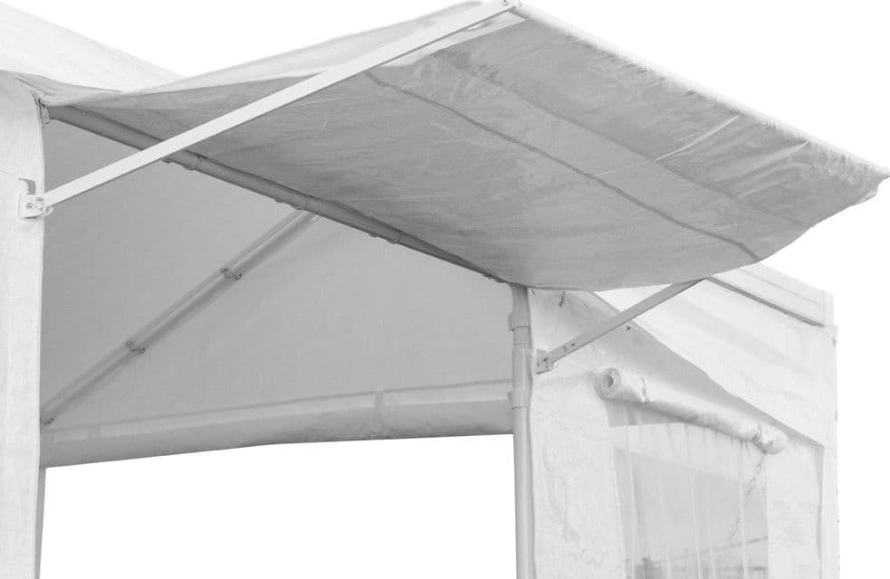 Gazebo per Auto "carport" Con Teli Laterali Pali in Acciaio 3 X 6 Mt Garage Da Giardino Giardino e giardinaggio/Arredamento da giardino e accessori/Ombrelloni tende e tettucci parasole/Gazebo Decor Space - Altamura, Commerciovirtuoso.it