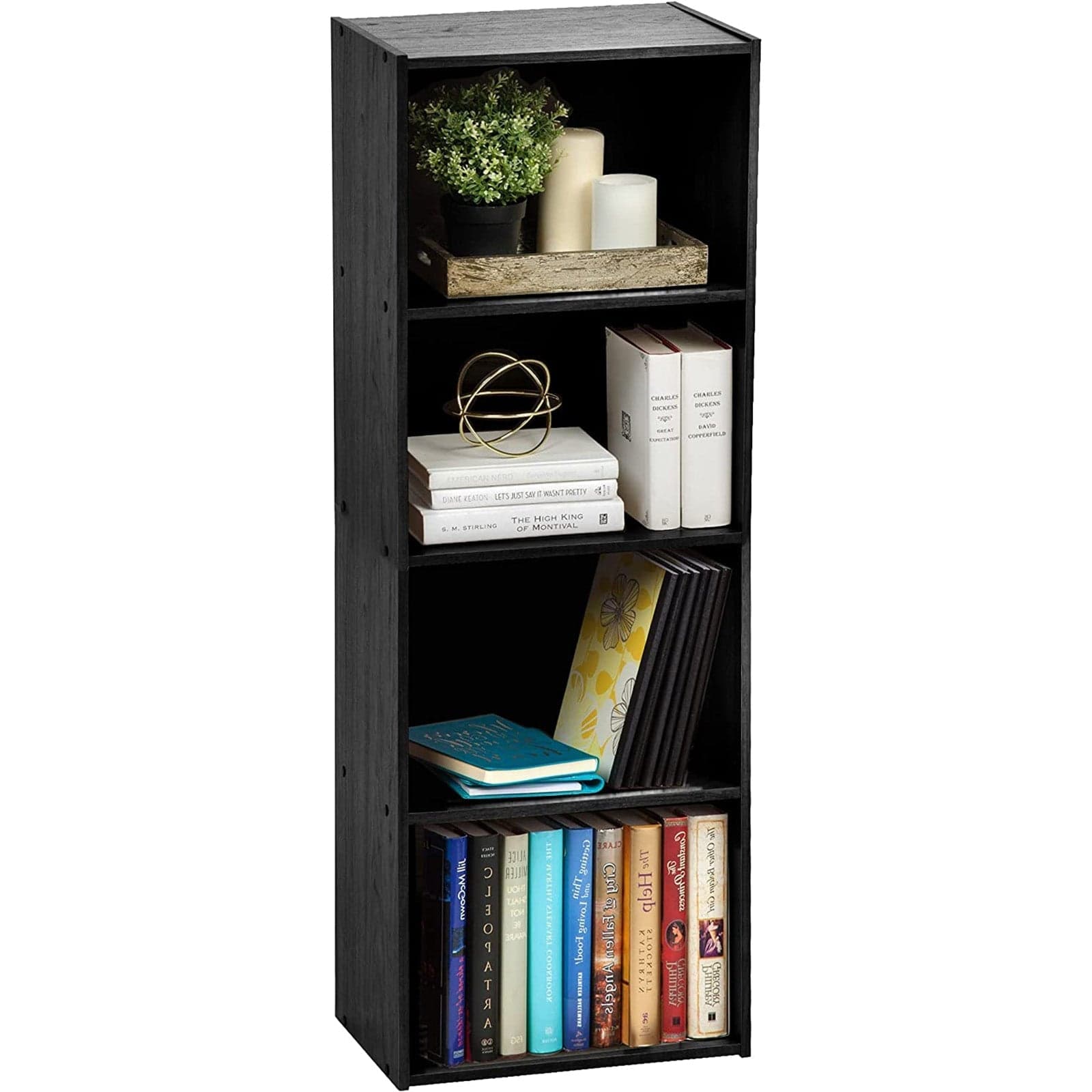 Libreria in legno melaminico per ufficio e cameretta arredamento da interno in Librerie Decor Space - Altamura, commercioVirtuoso.it