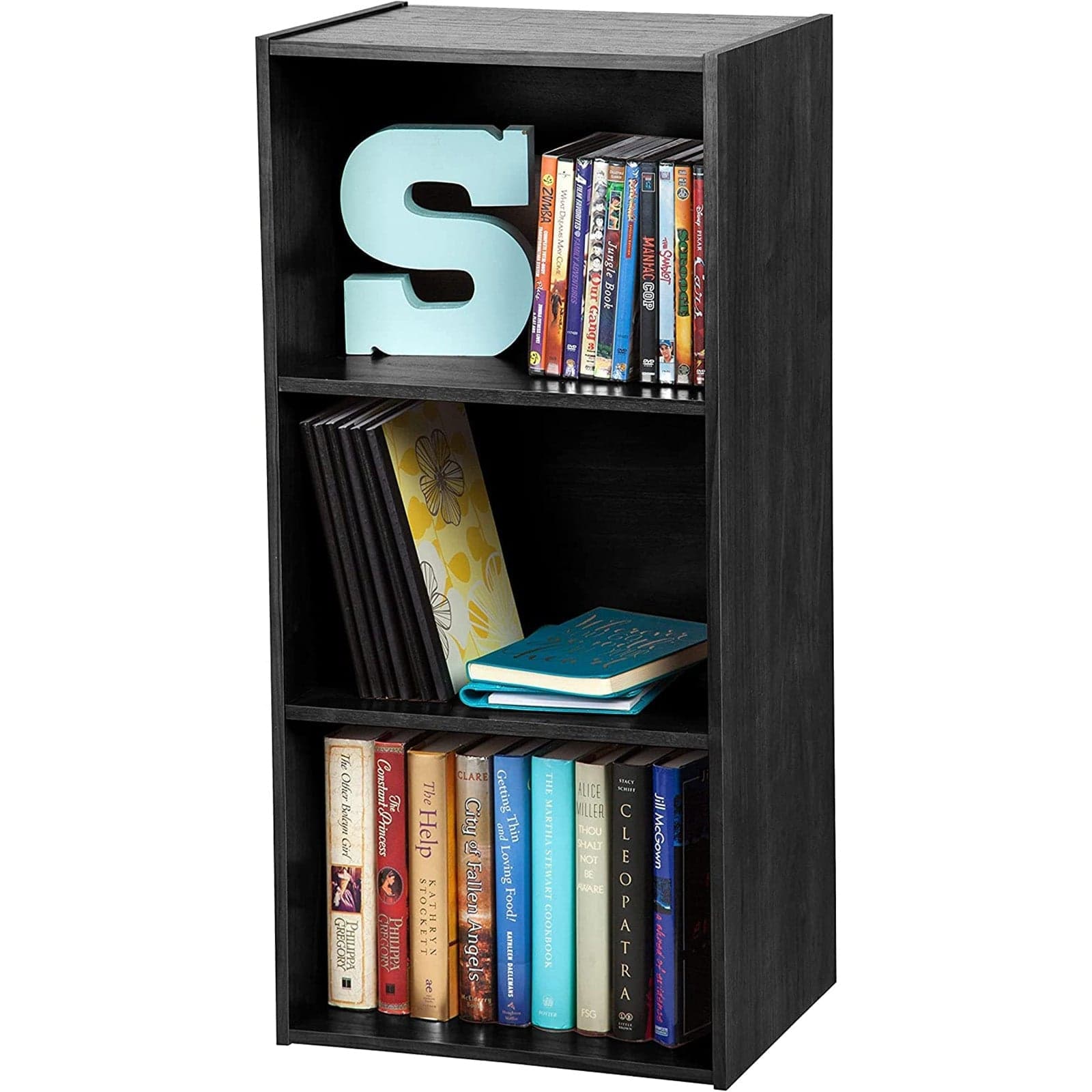 Libreria in legno melaminico per ufficio e cameretta arredamento da interno in Librerie Decor Space - Altamura, commercioVirtuoso.it