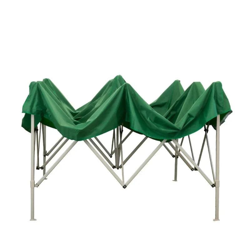 Gazebo pieghevole apertura a fisarmonica per campeggio, sagre ed eventi professionale 3 x 3 mt Verde in Gazebo Decor Space - Altamura, commercioVirtuoso.it