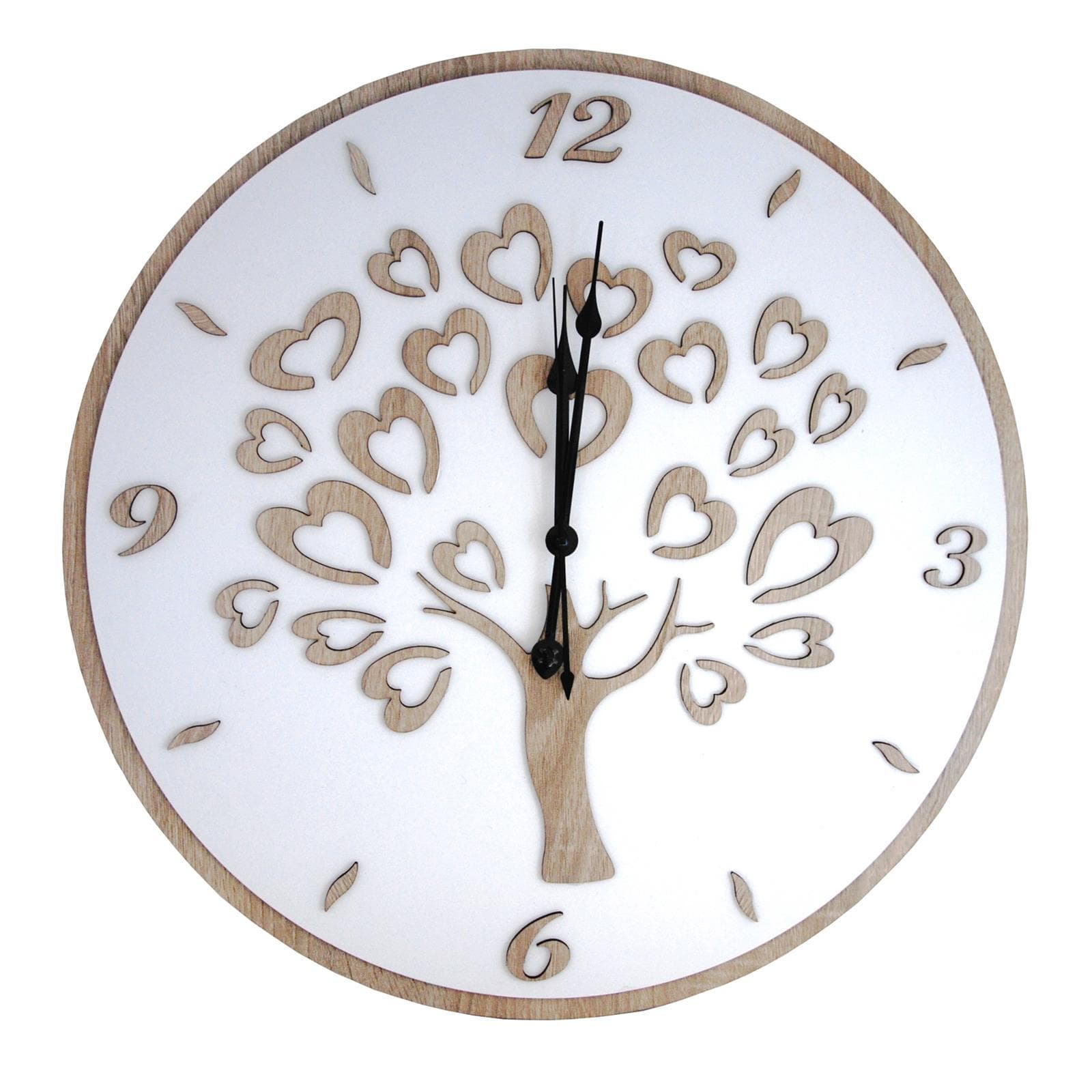 Orologio da parete personalizzabile idea regalo per bomboniera e cerimonia con taglio laser - 21