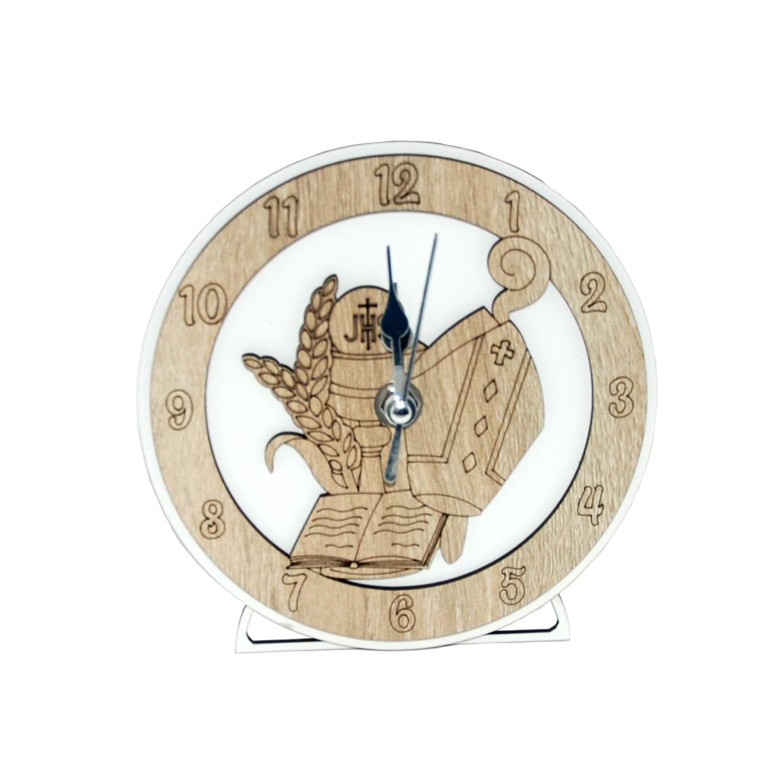 Orologio da parete personalizzabile idea regalo per bomboniera e cerimonia con taglio laser in Orologi da parete Decor Space - Altamura, commercioVirtuoso.it