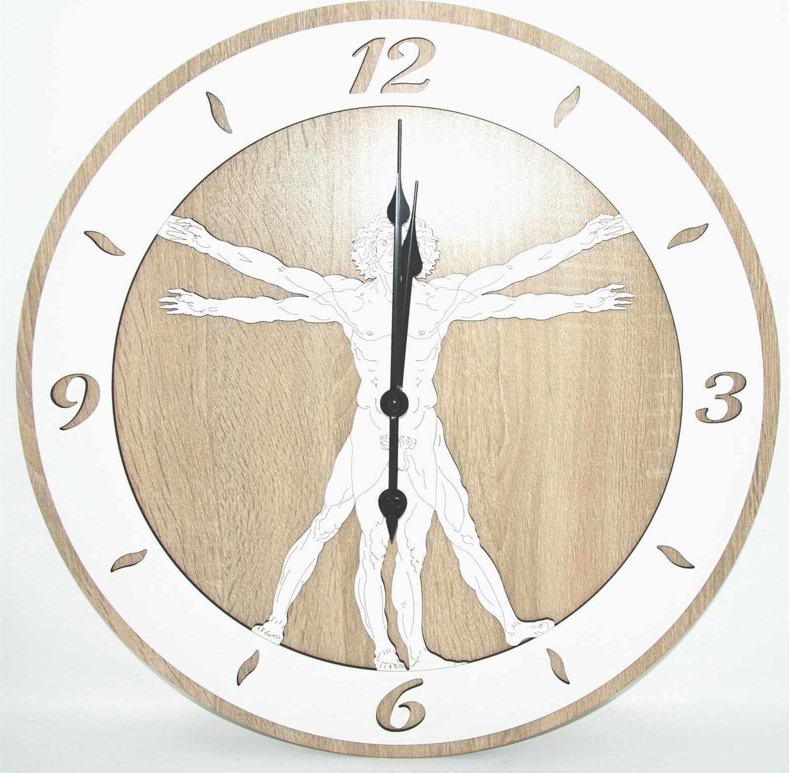 Orologio da parete personalizzabile idea regalo per bomboniera e cerimonia con taglio laser in Orologi da parete Decor Space - Altamura, commercioVirtuoso.it