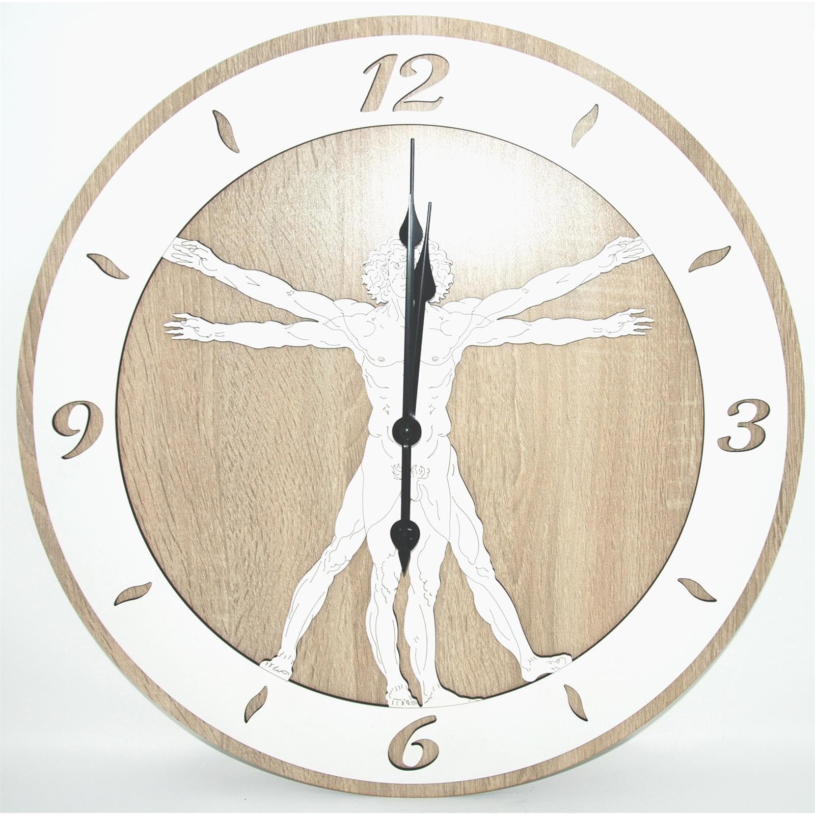 Orologio da parete personalizzabile idea regalo per bomboniera e cerimonia con taglio laser in Orologi da parete Decor Space - Altamura, commercioVirtuoso.it