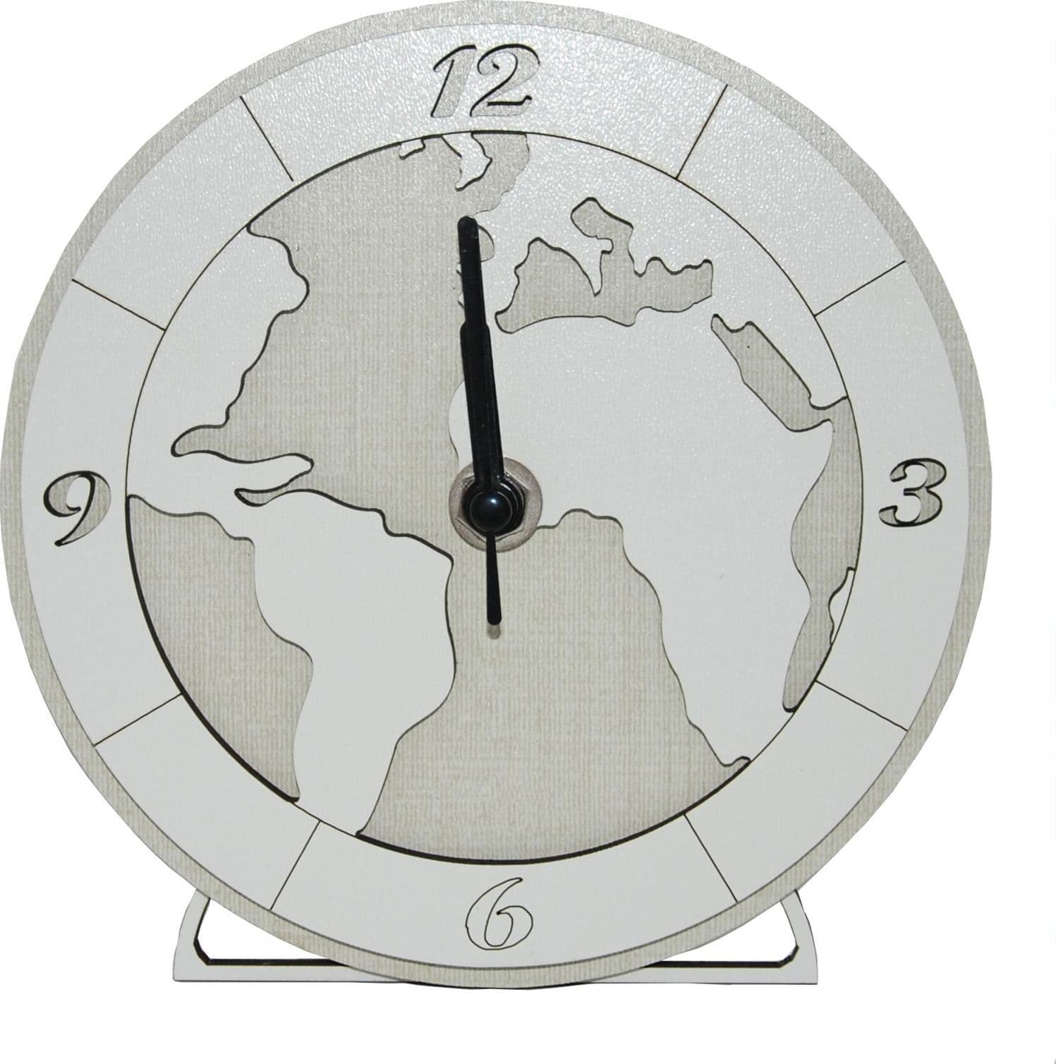 Orologio da parete personalizzabile idea regalo per bomboniera e cerimonia con taglio laser in Orologi da parete Decor Space - Altamura, commercioVirtuoso.it