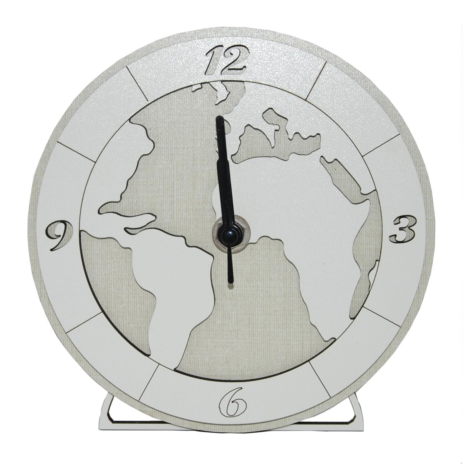 Orologio da parete personalizzabile idea regalo per bomboniera e cerimonia con taglio laser in Orologi da parete Decor Space - Altamura, commercioVirtuoso.it